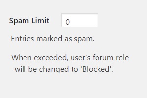 bbPress Auto Block Spammers